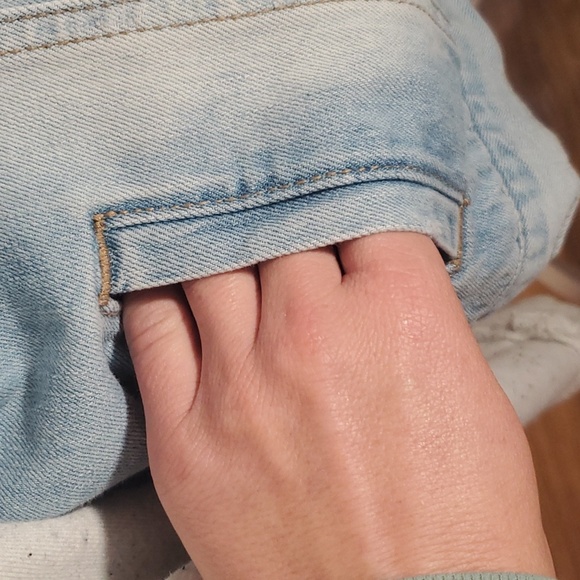 Women's Mudd Jean Sweater Jacket - Picture 4 of 12